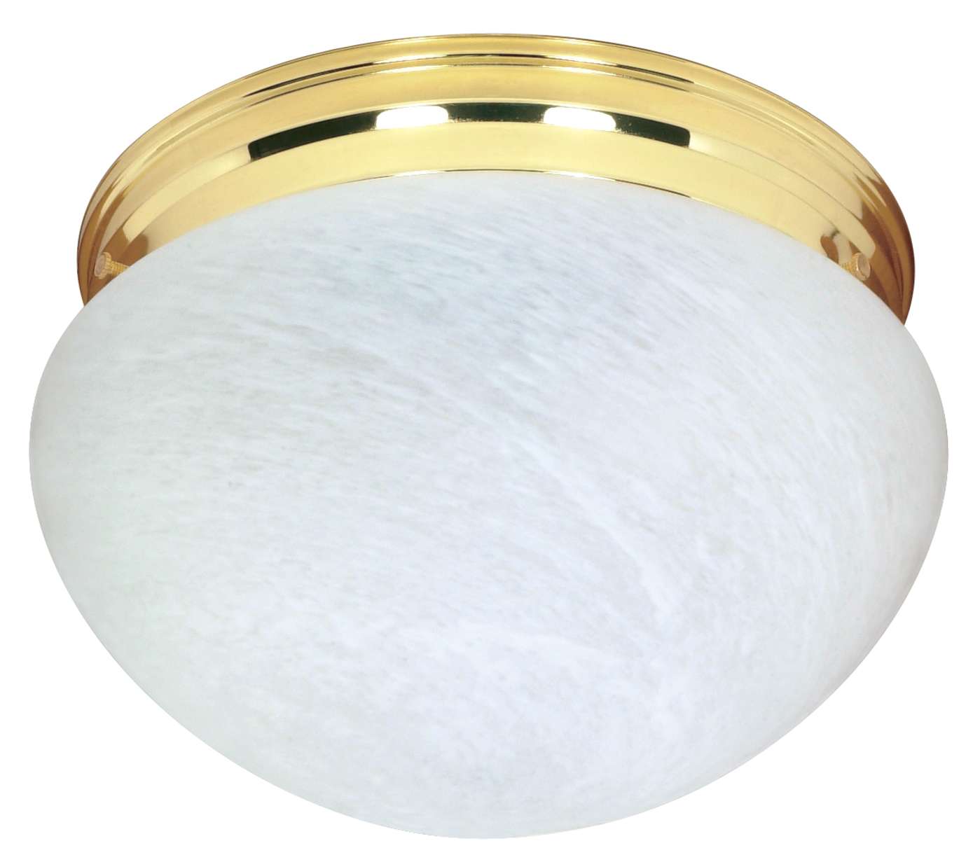 12" MUSHROOM POLISHED BRASS FN - 60-410