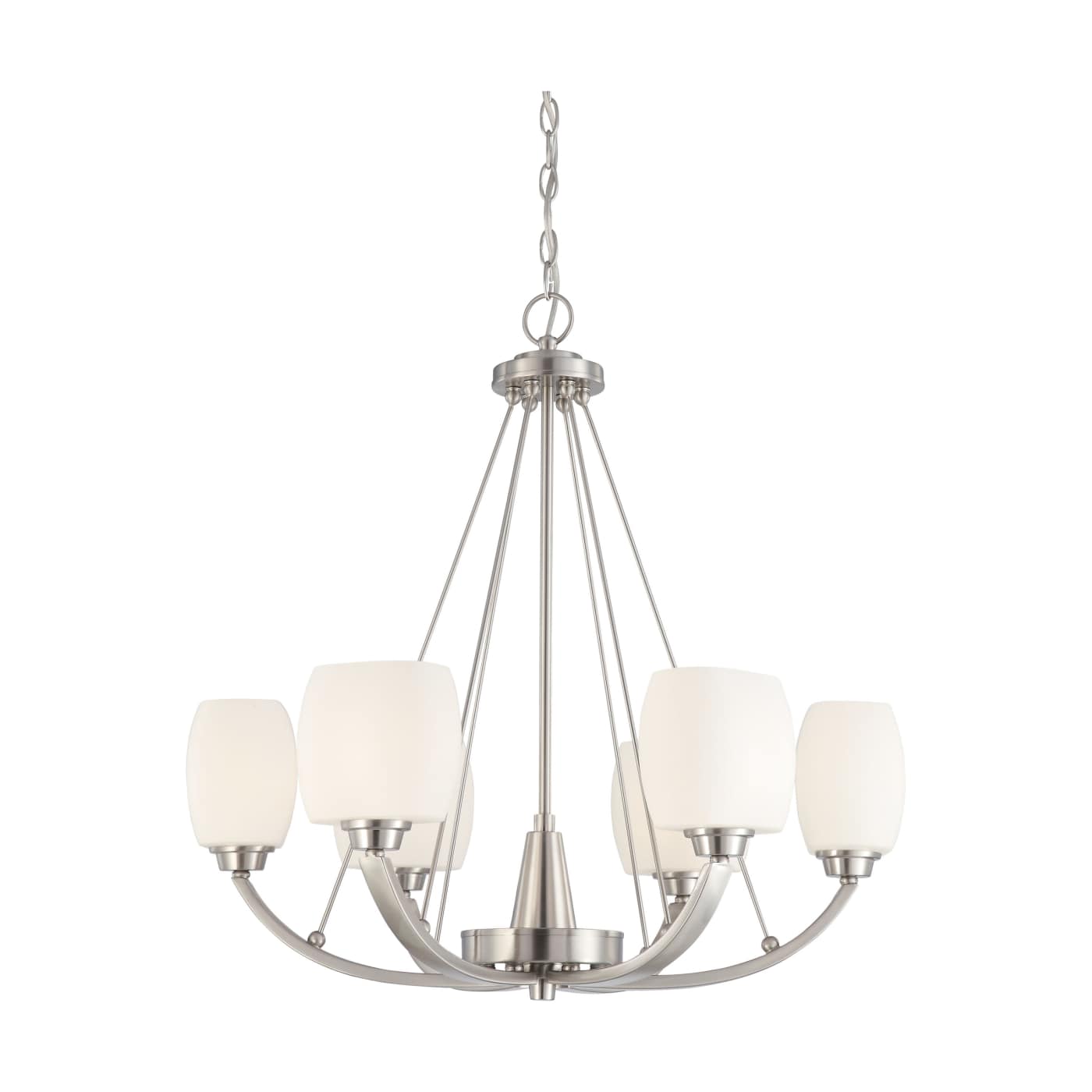 HELIUM 6 LIGHT CHANDELIER - 60-4186