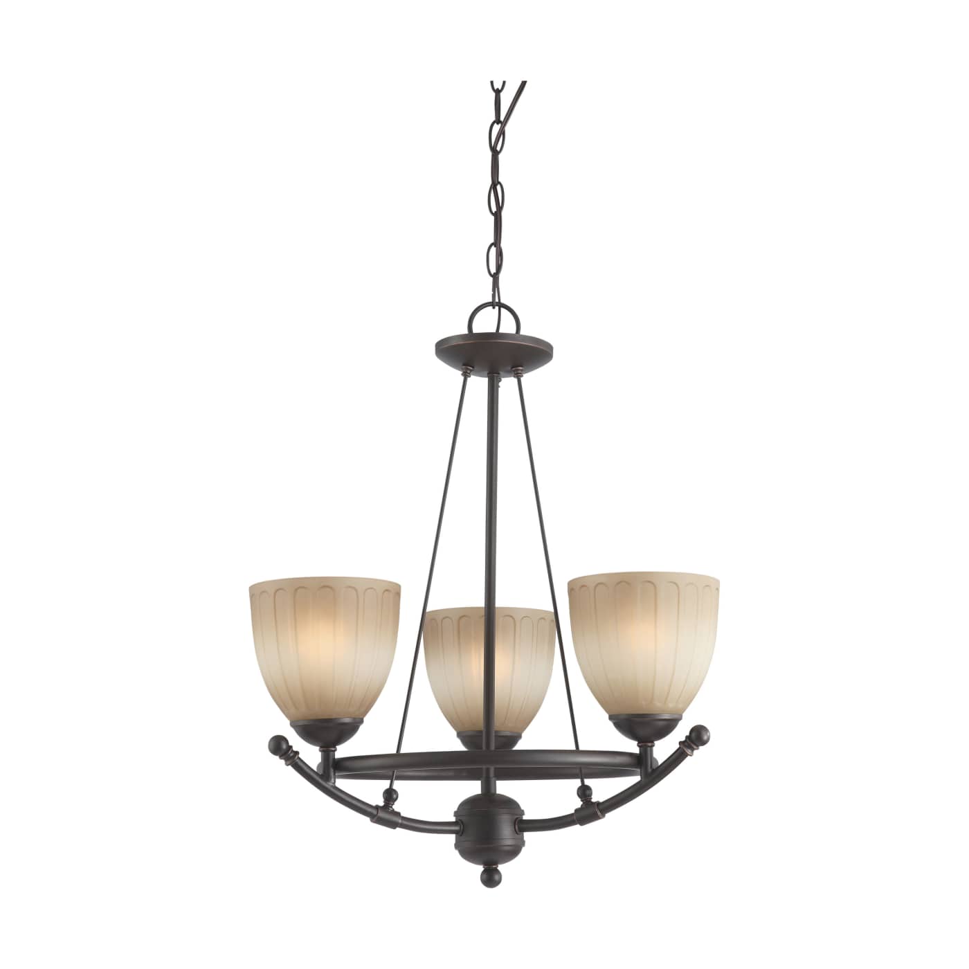 CAROUSEL 3 LIGHT CHANDELIER - 60-4225