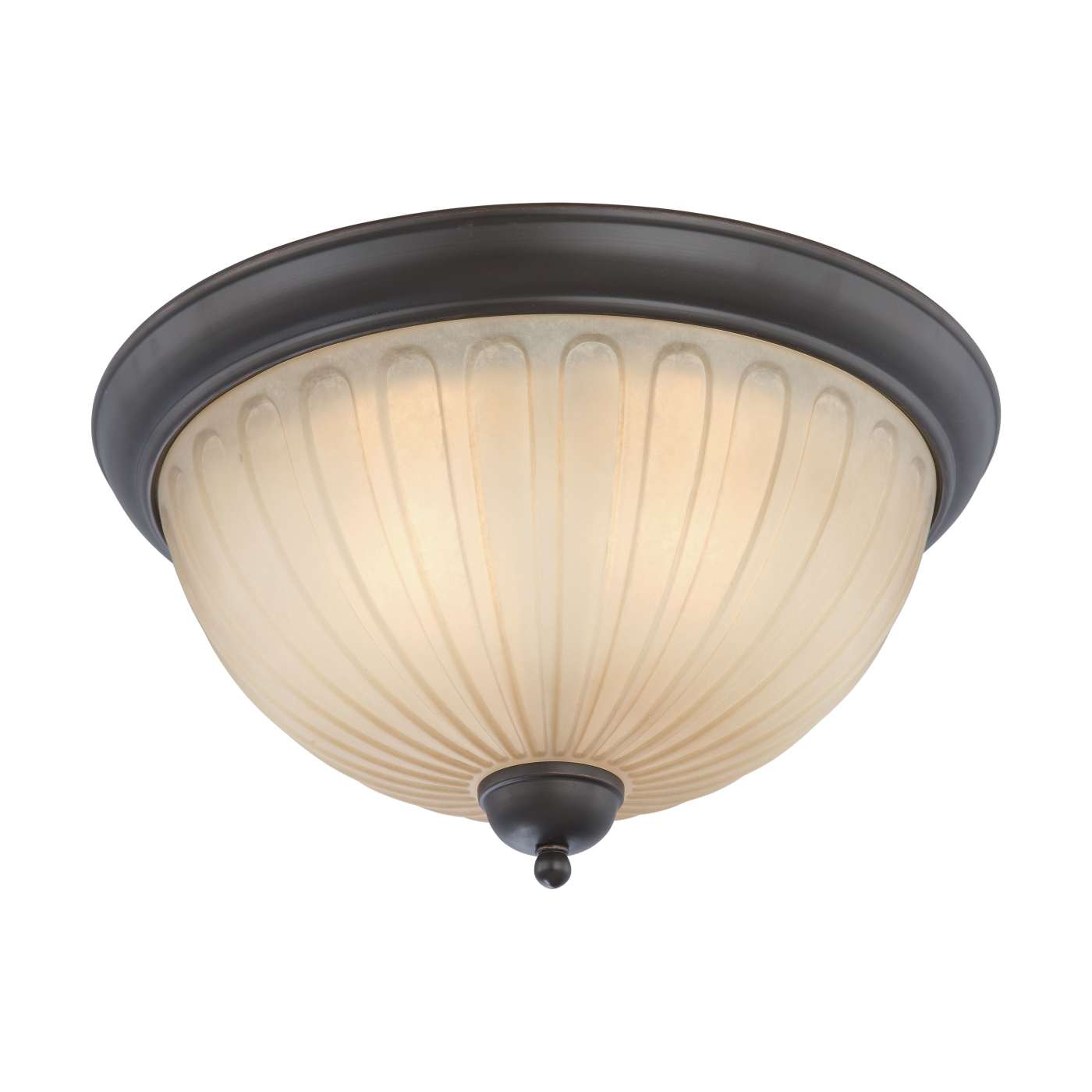 CAROUSEL 3 LIGHT FLUSH DOME - 60-4233
