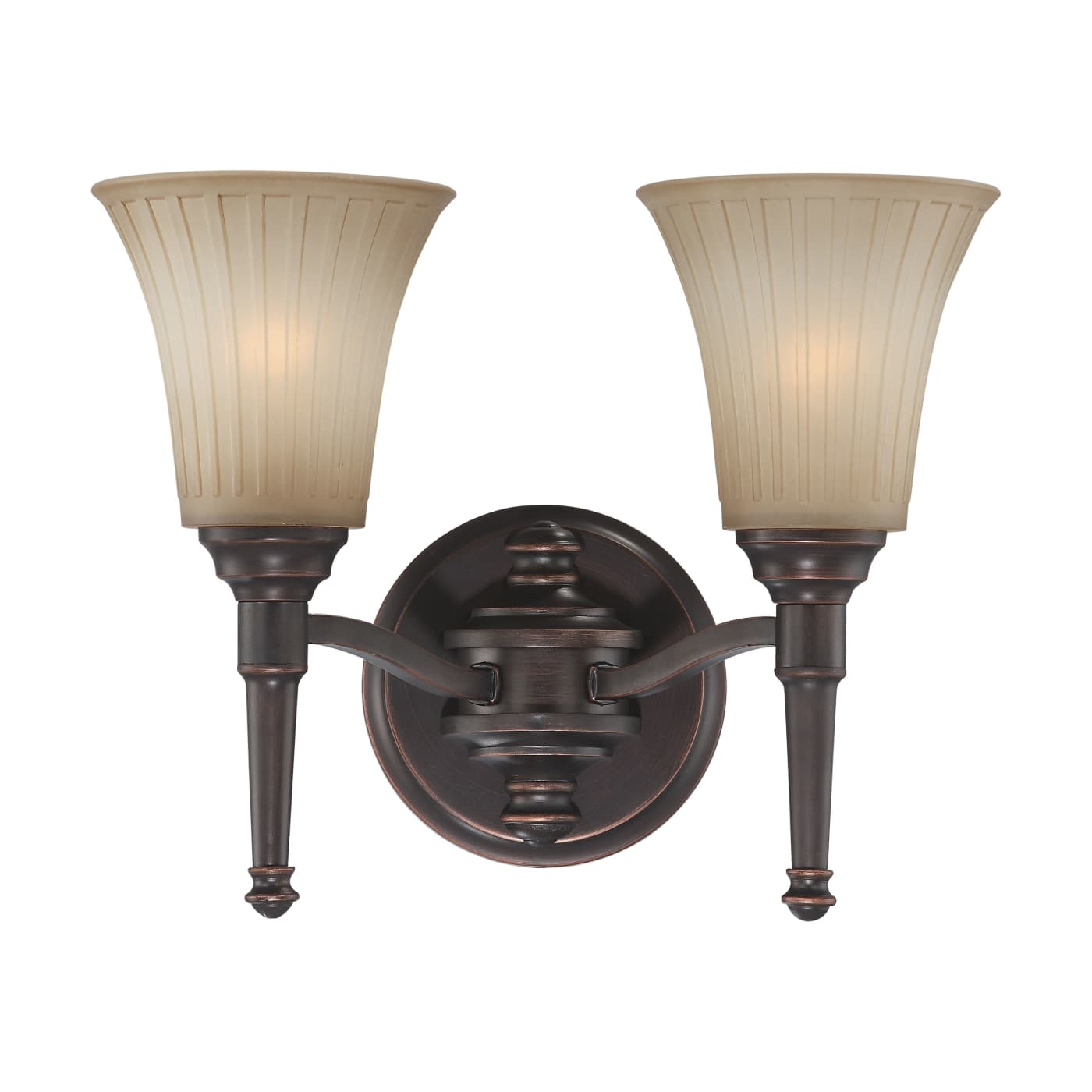 FRANKLIN 2 LIGHT VANITY - 60-4242
