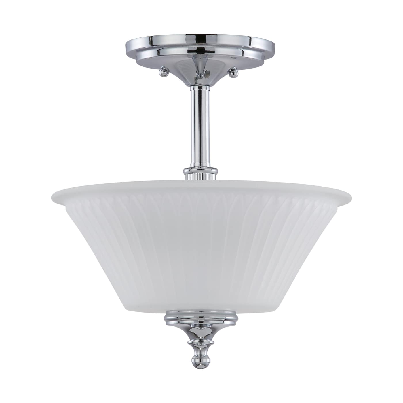 TELLER 2 LIGHT SEMI-FLUSH - 60-4268