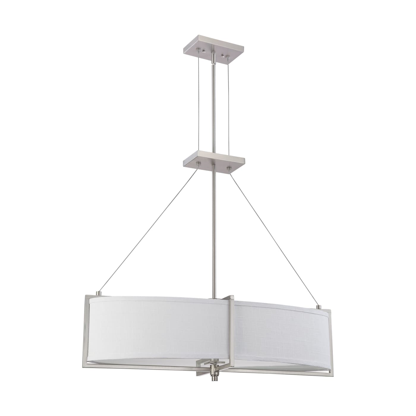 PORTIA ES 4 LIGHT OVAL PENDANT - 60-4347