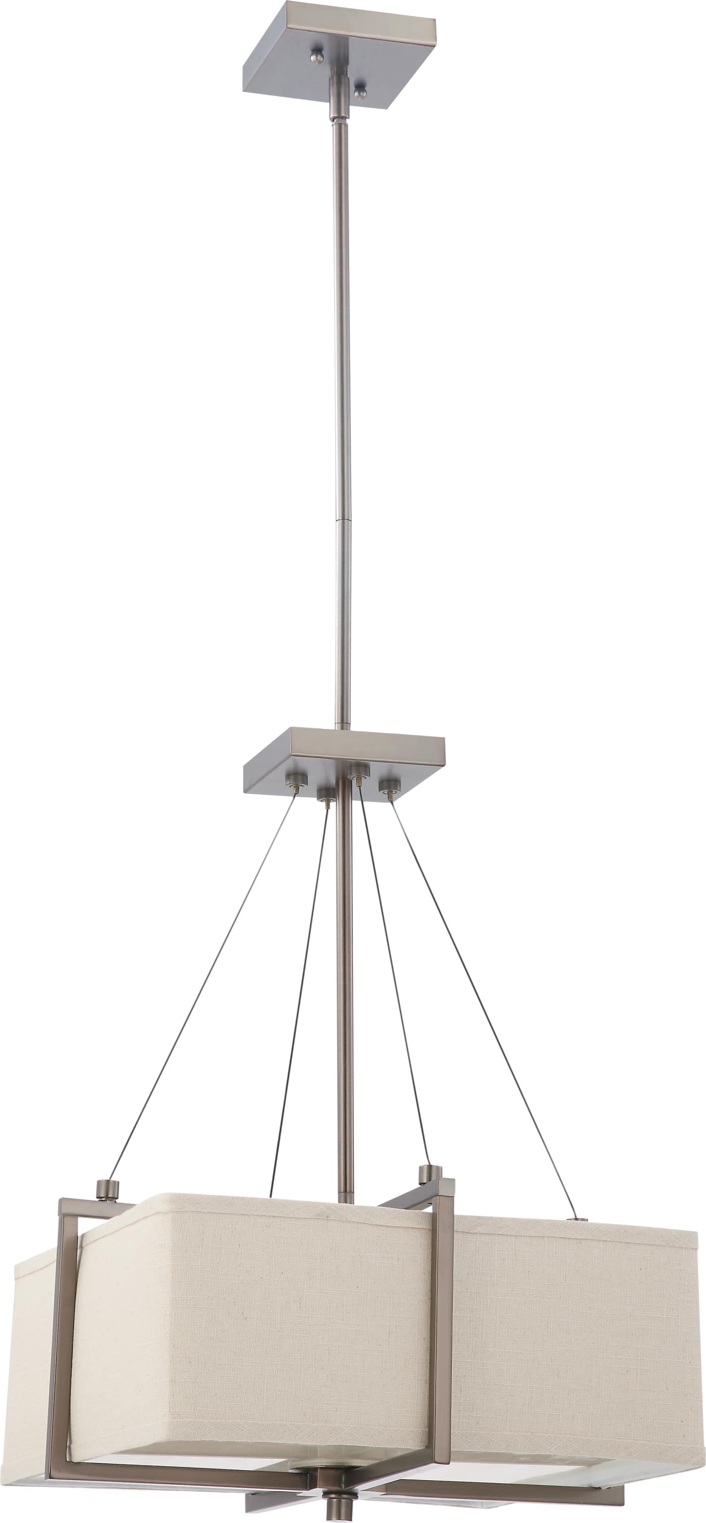 LOGAN 2 LIGHT SQUARE PENDANT - 60-4486