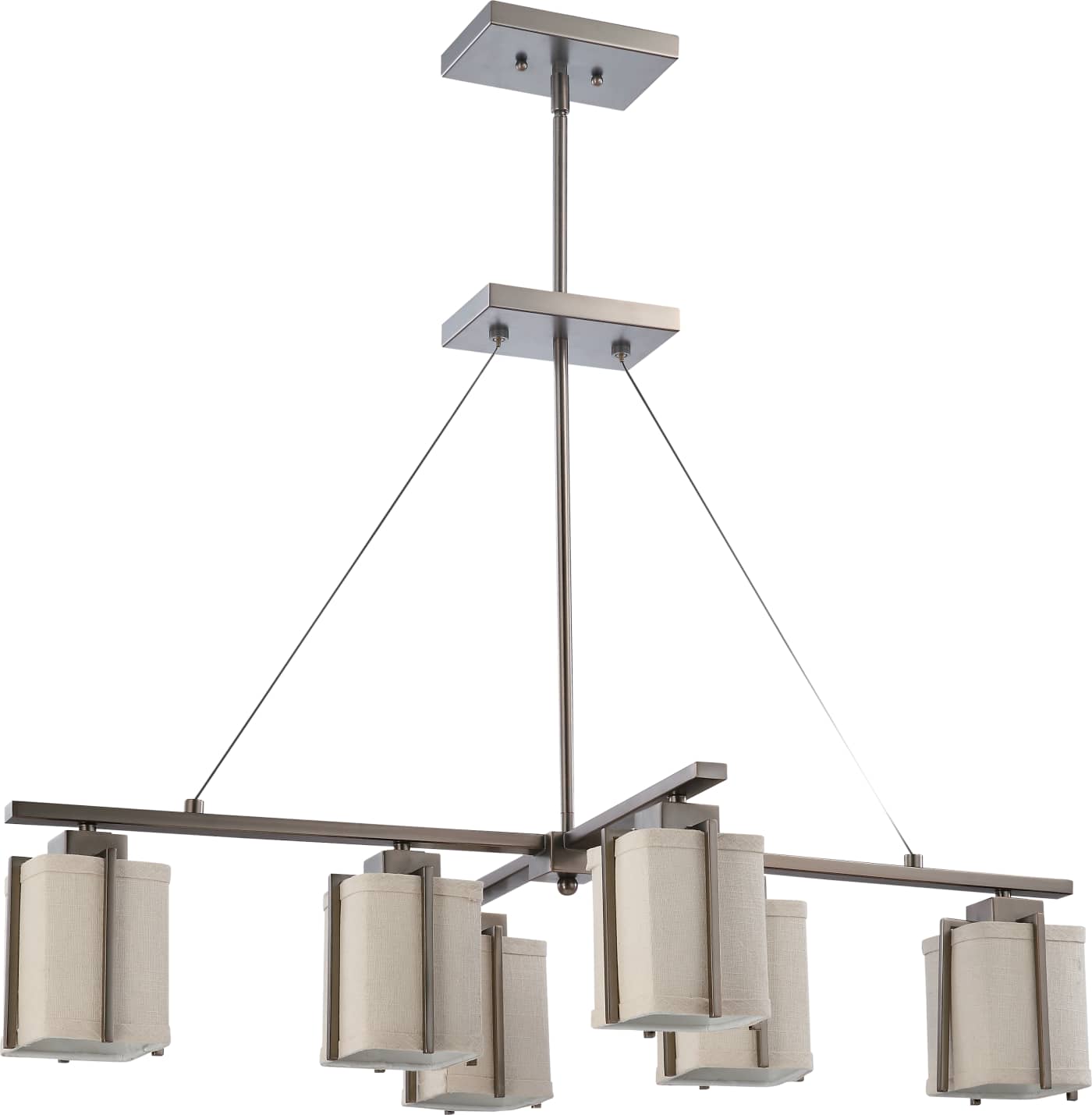 LOGAN 6 LIGHT ISLAND PENDANT - 60-4491