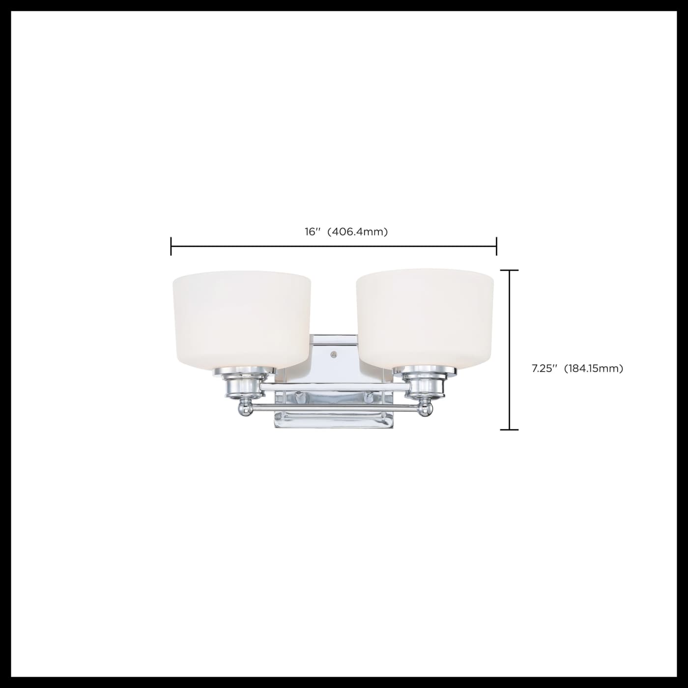 SOHO 2 LIGHT VANITY - 60-4582