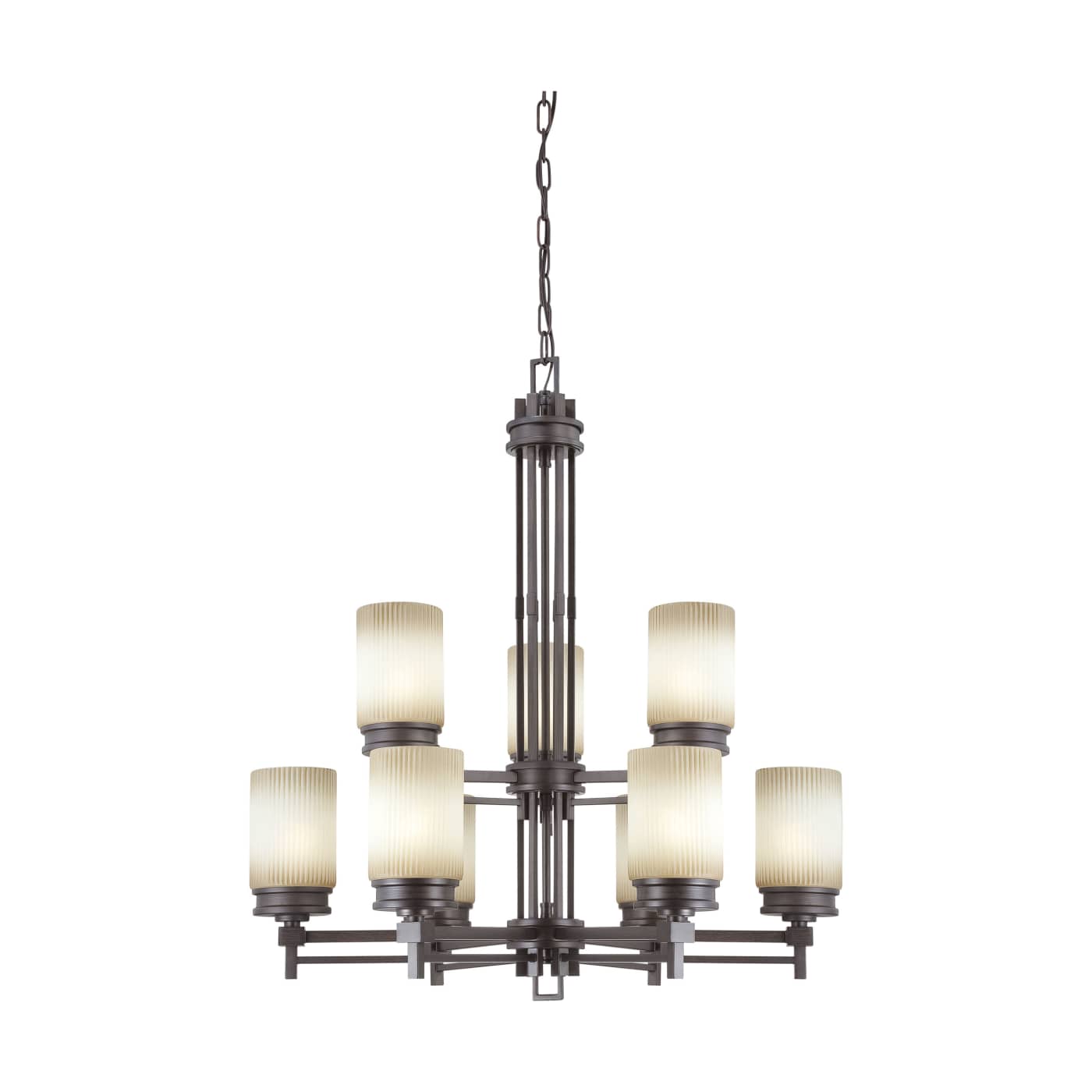 WRIGHT 9 LIGHT CHANDELIER - 60-4609