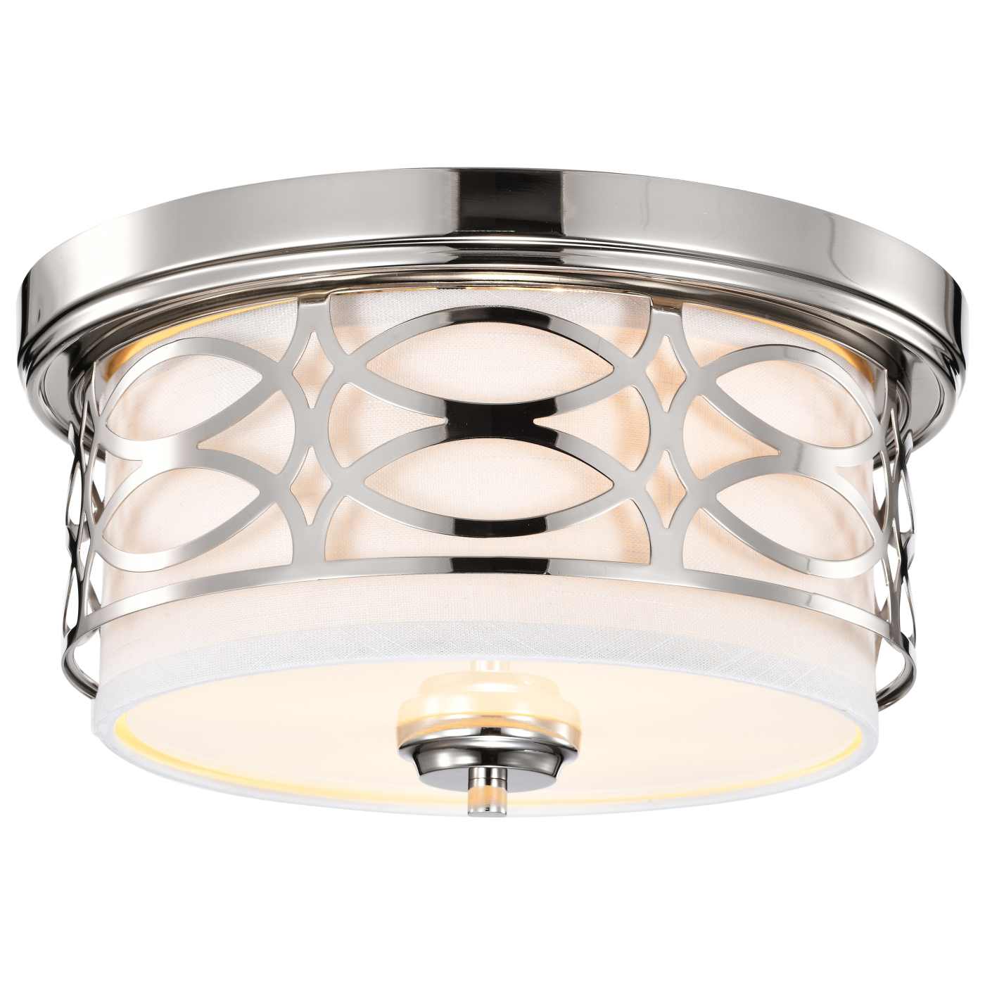 HARLOW 2 LIGHT FLUSH DOME - 60-4627