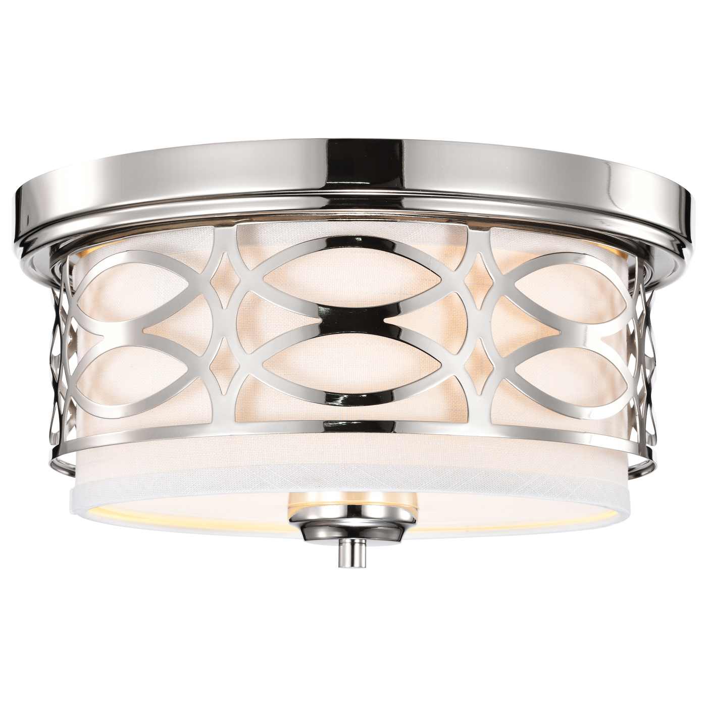 HARLOW 2 LIGHT FLUSH DOME - 60-4627