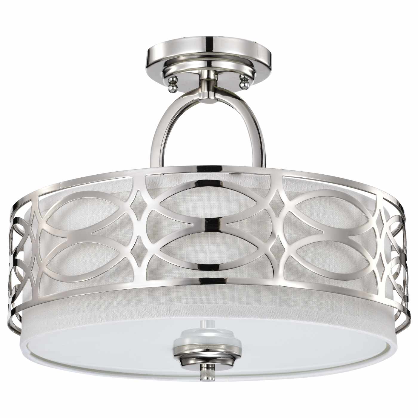 HARLOW 3 LIGHT SEMI-FLUSH - 60-4629