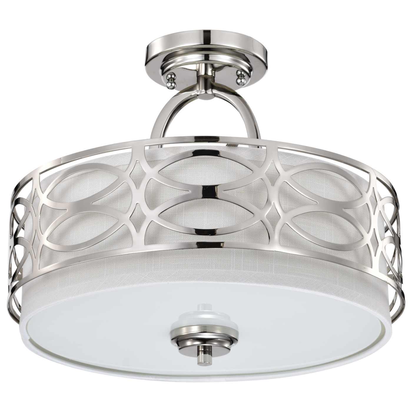 HARLOW 3 LIGHT SEMI-FLUSH - 60-4629