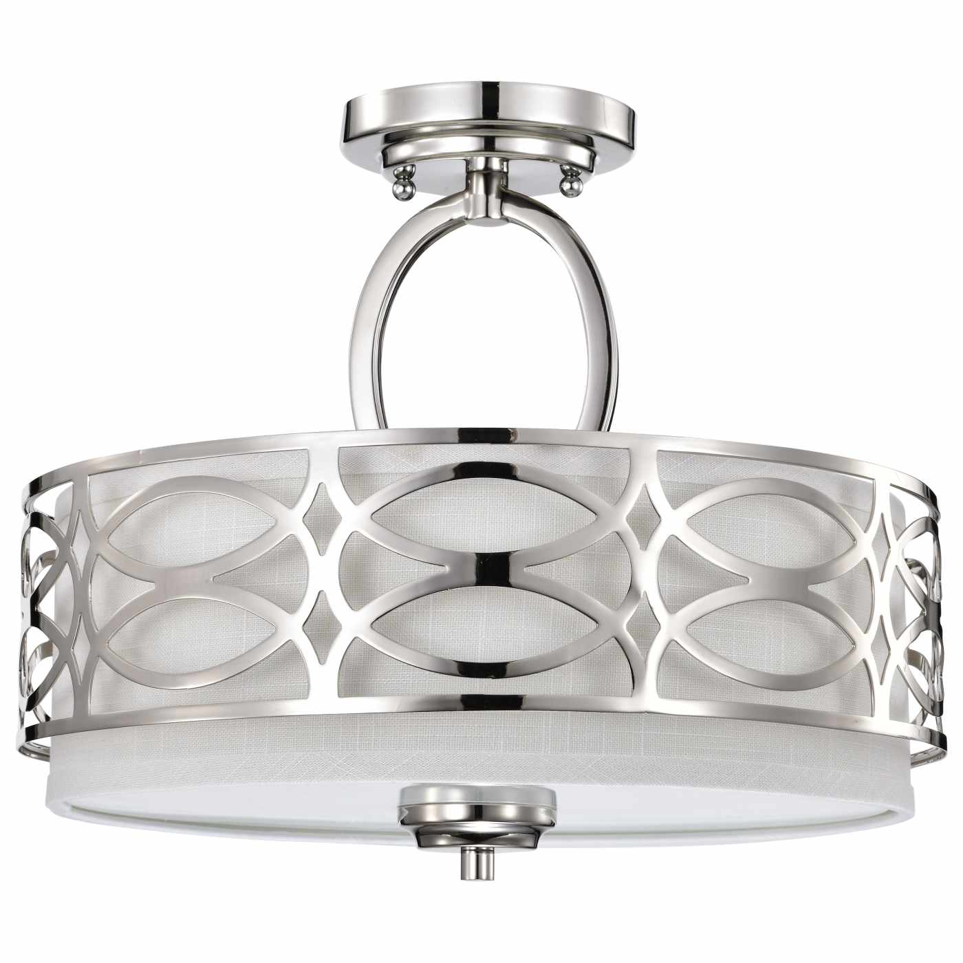 HARLOW 3 LIGHT SEMI-FLUSH - 60-4629