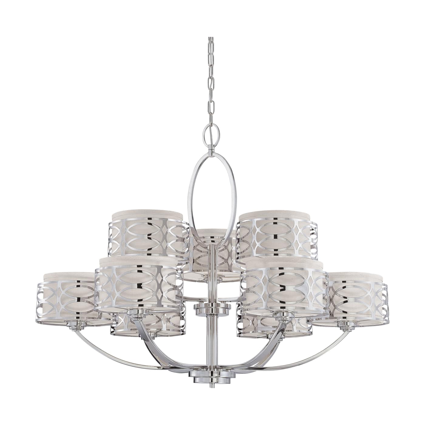 HARLOW 9 LIGHT CHANDELIER - 60-4630