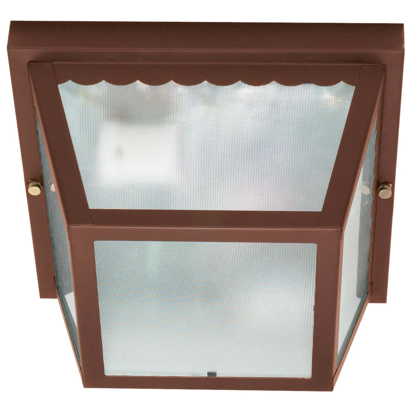 2 LT 10" CARPORT FLUSH FIXTURE - 60-472