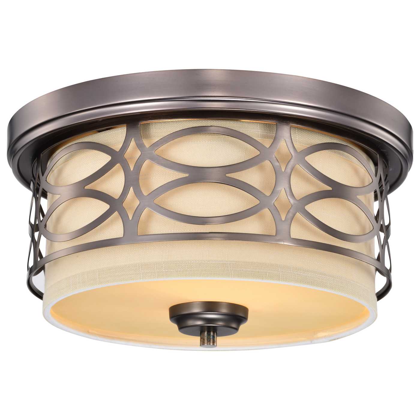 HARLOW 2 LIGHT FLUSH DOME - 60-4727