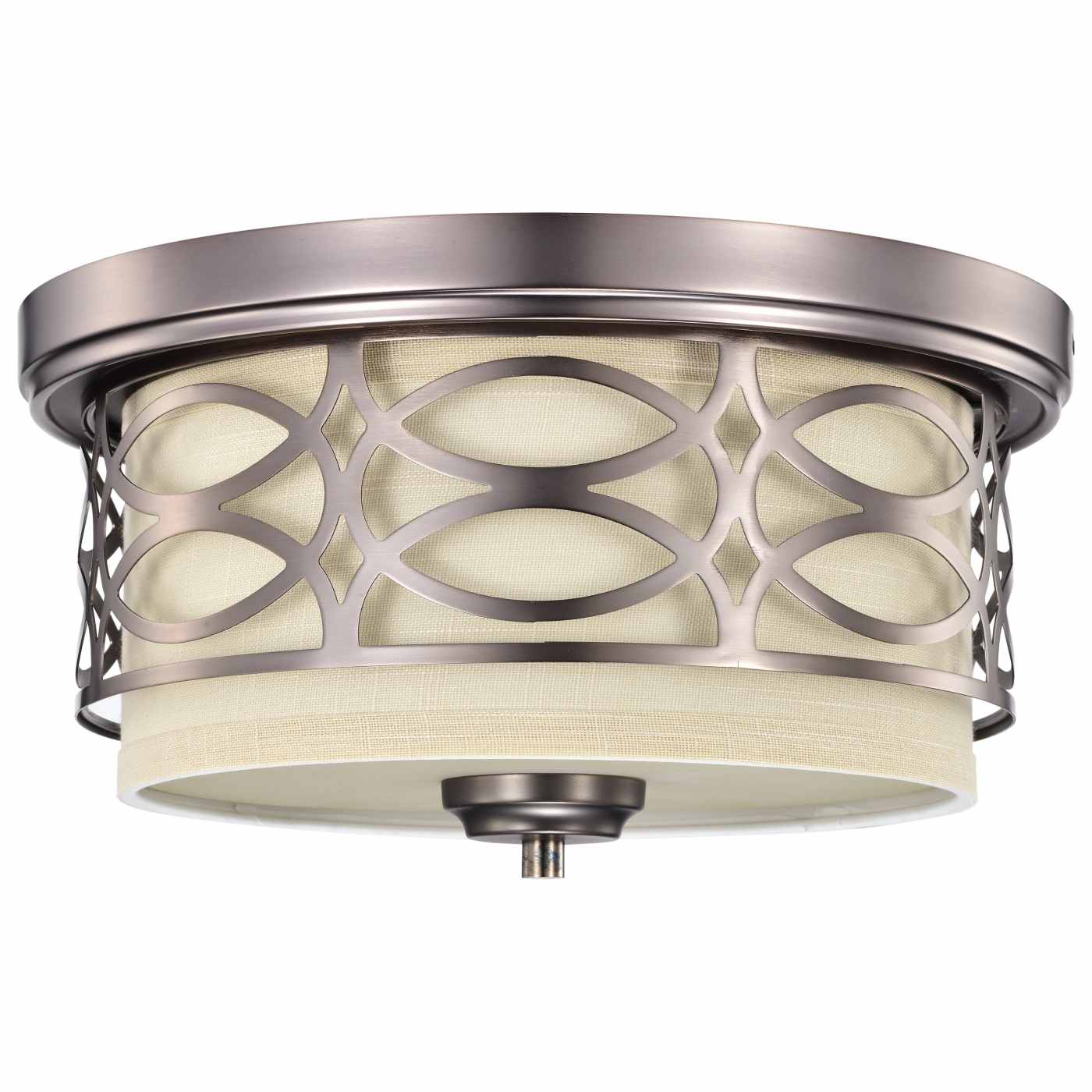HARLOW 2 LIGHT FLUSH DOME - 60-4727