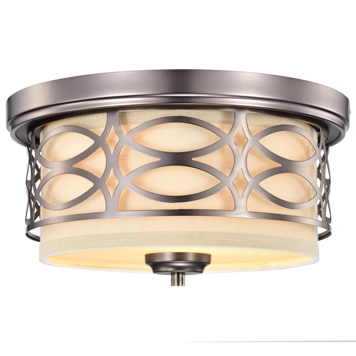 HARLOW 2 LIGHT FLUSH DOME - 60-4727