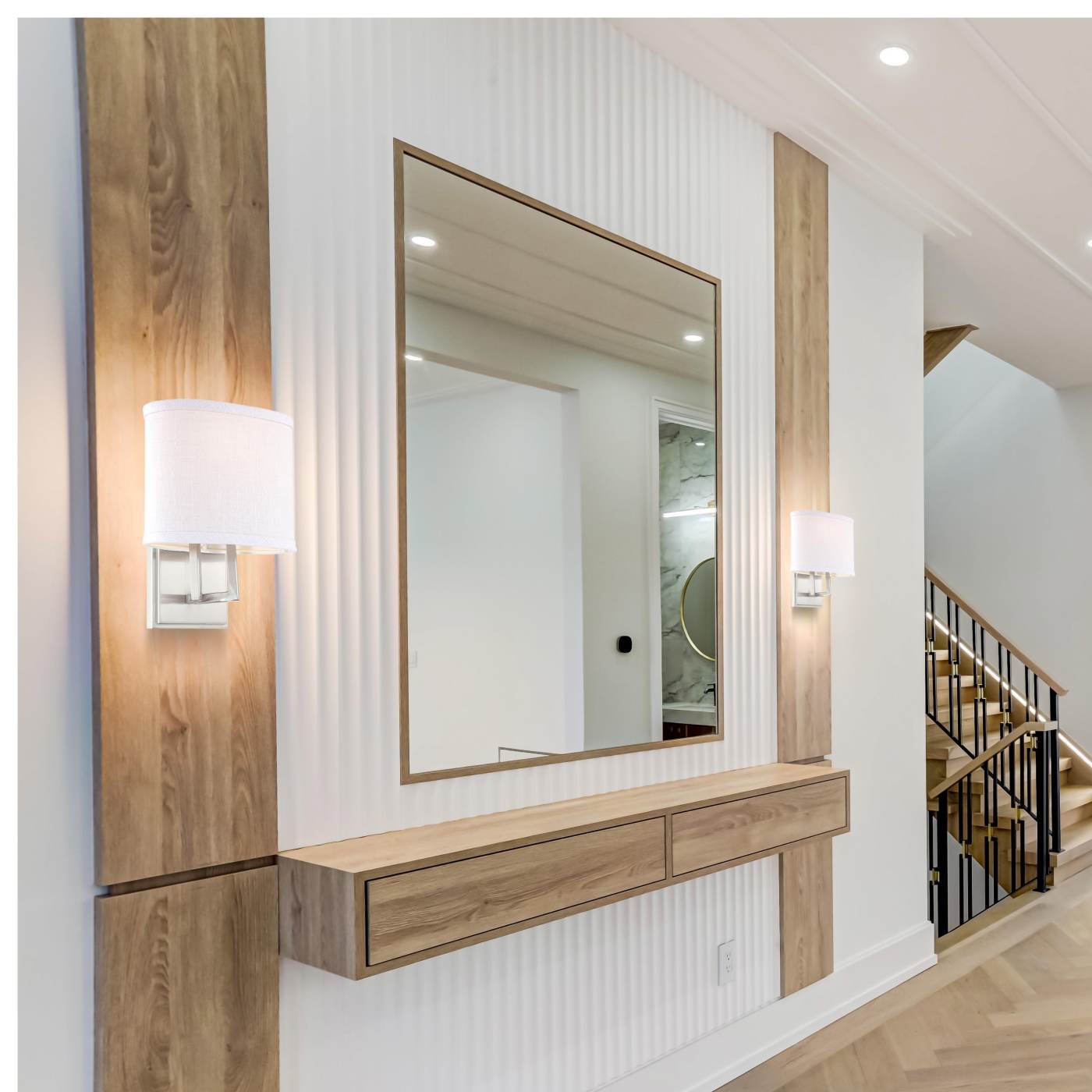 GEMINI 1 LIGHT VANITY - 60-4751