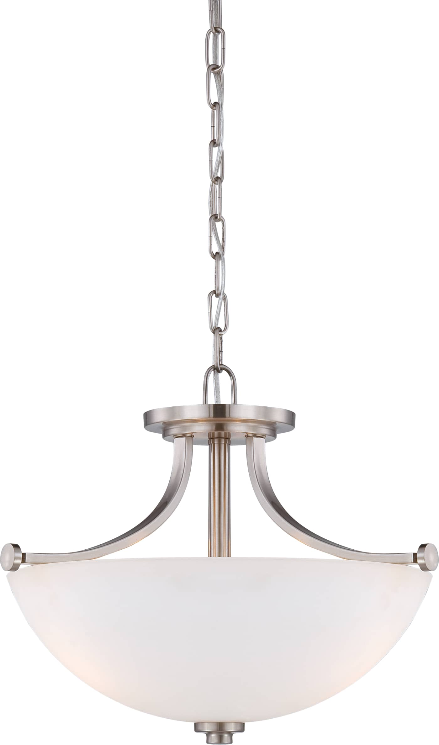 BENTLEY 3 LIGHT SEMI-FLUSH - 60-5017