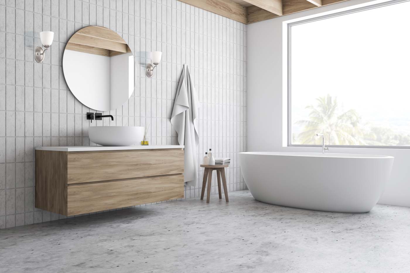 PATTON 1 LIGHT VANITY - 60-5031