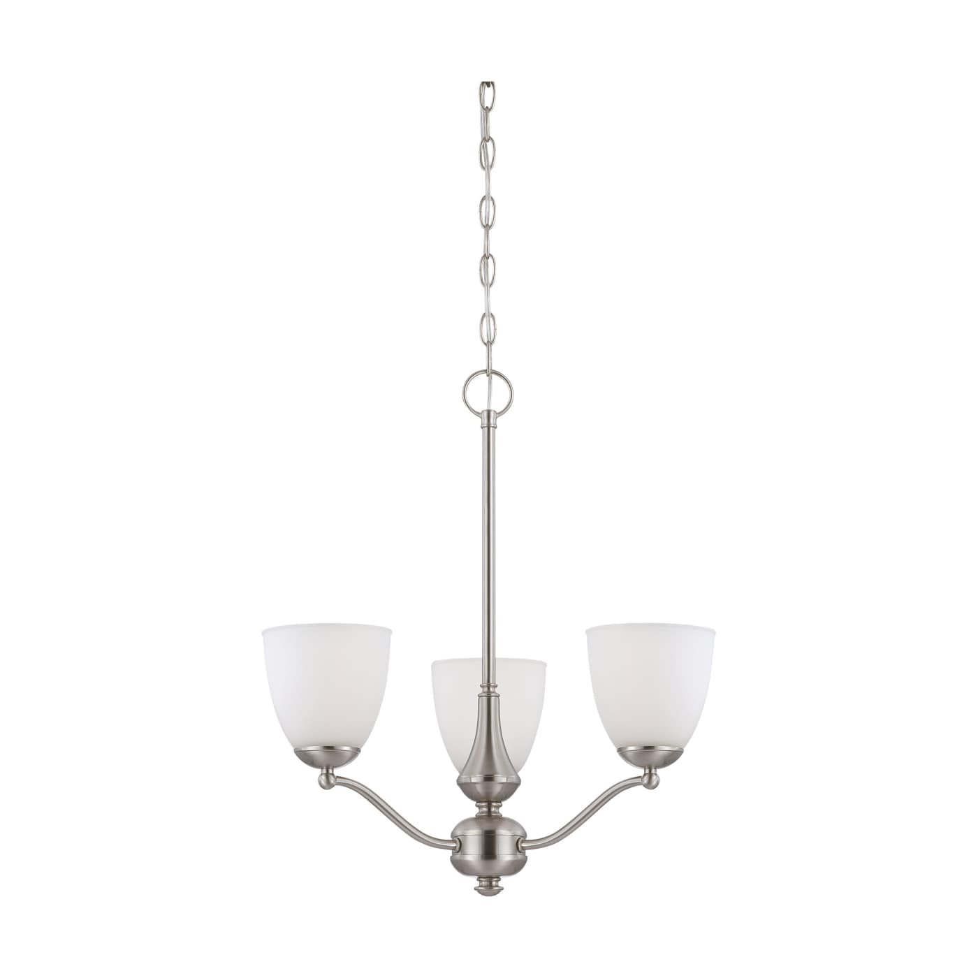 PATTON 3 LIGHT CHANDELIER/UP - 60-5036