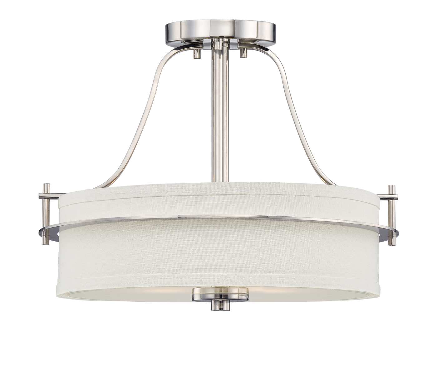 LOREN 2 LIGHT SEMI-FLUSH - 60-5107