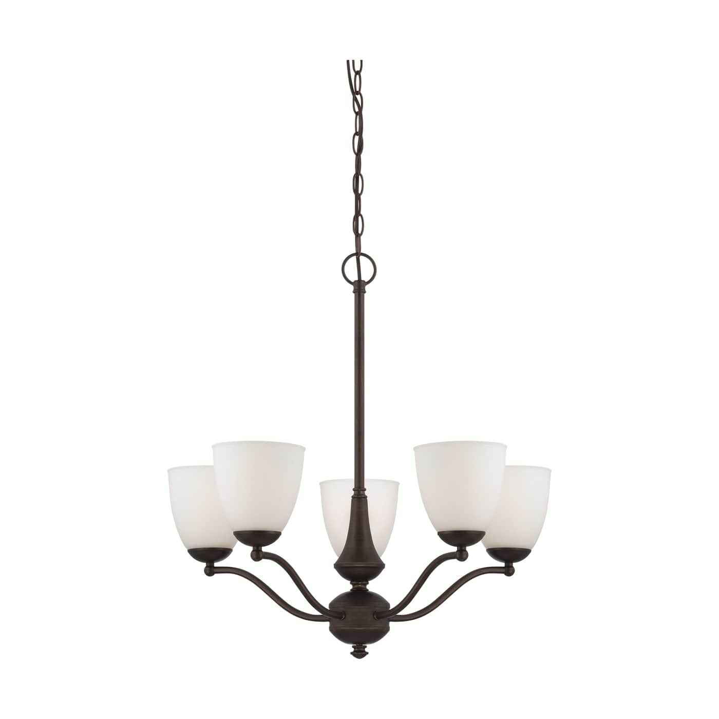 PATTON 5 LIGHT CHANDELIER/UP - 60-5135