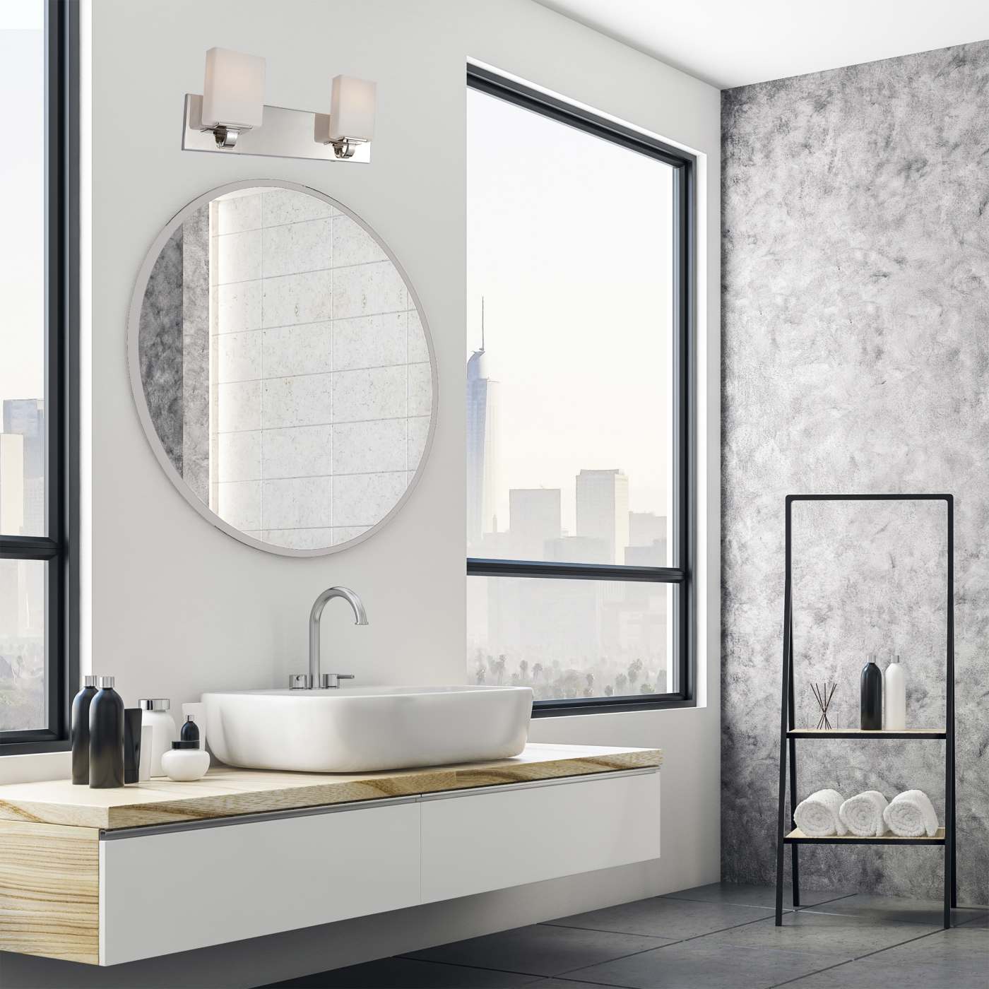 VISTA - 2 LT VANITY FIXTURE - 60-5182