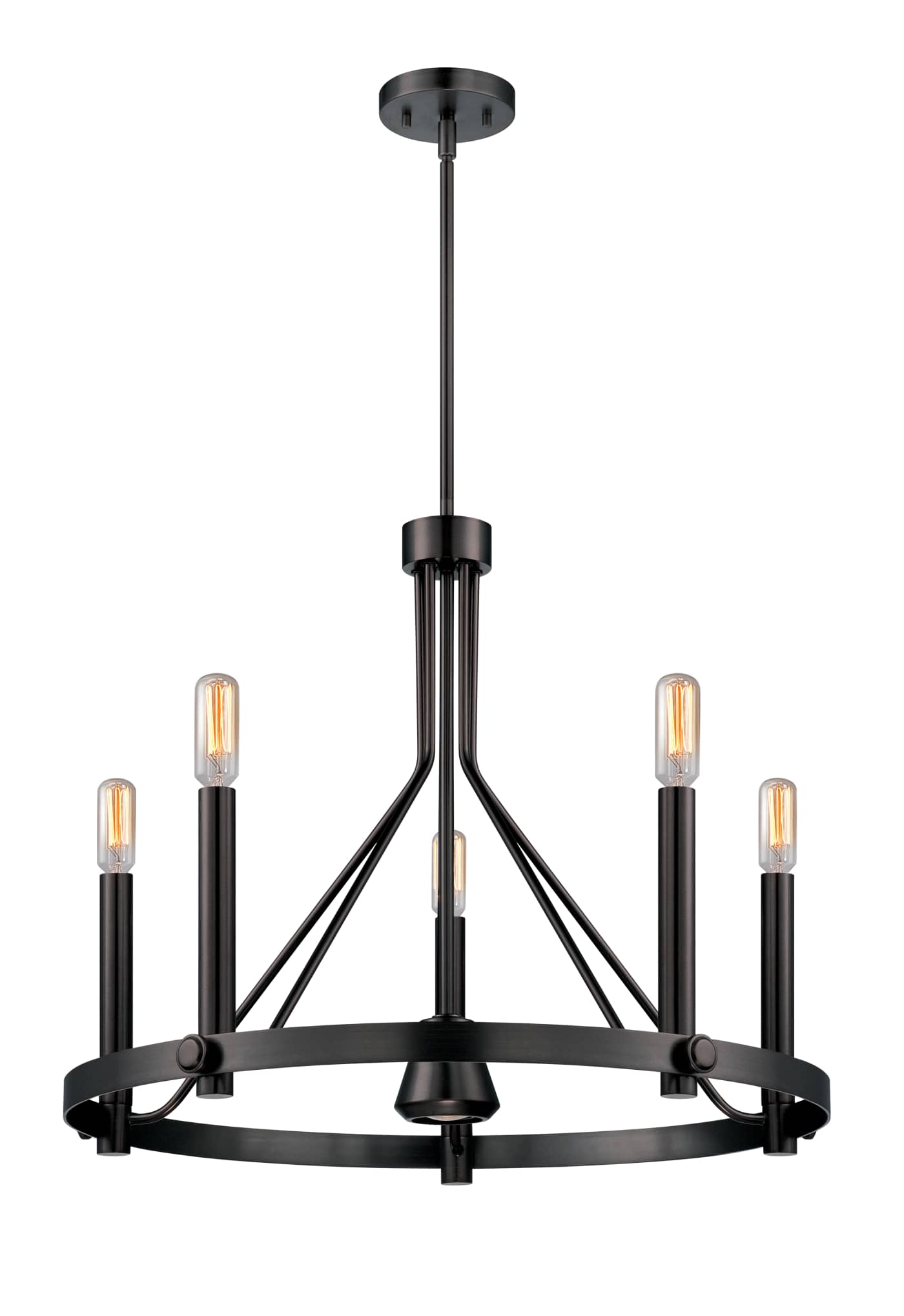 TELEGRAPH 5+1 CHANDELIER - 60-5243