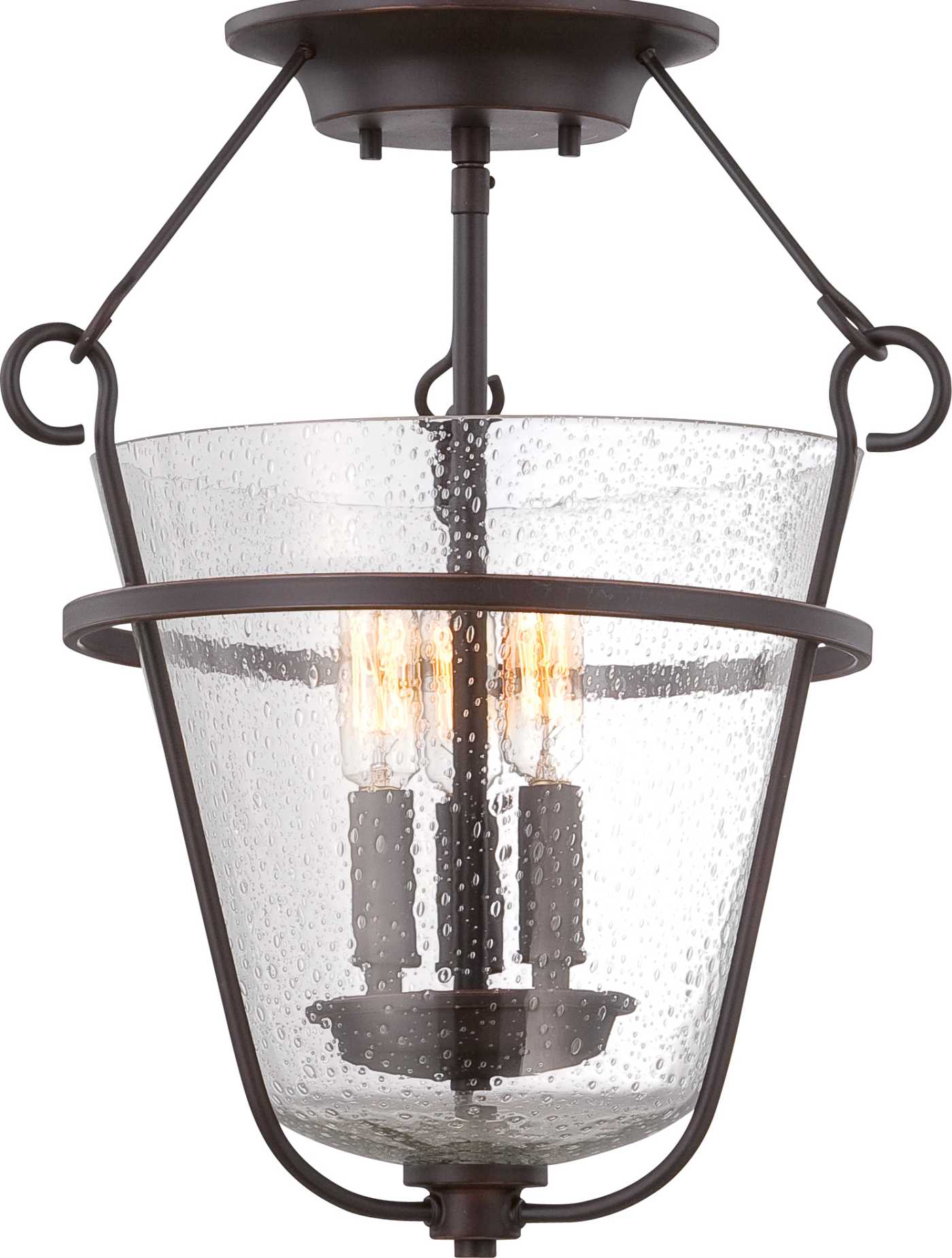 LATHAM 3 LT SEMI FLUSH - 60-5283