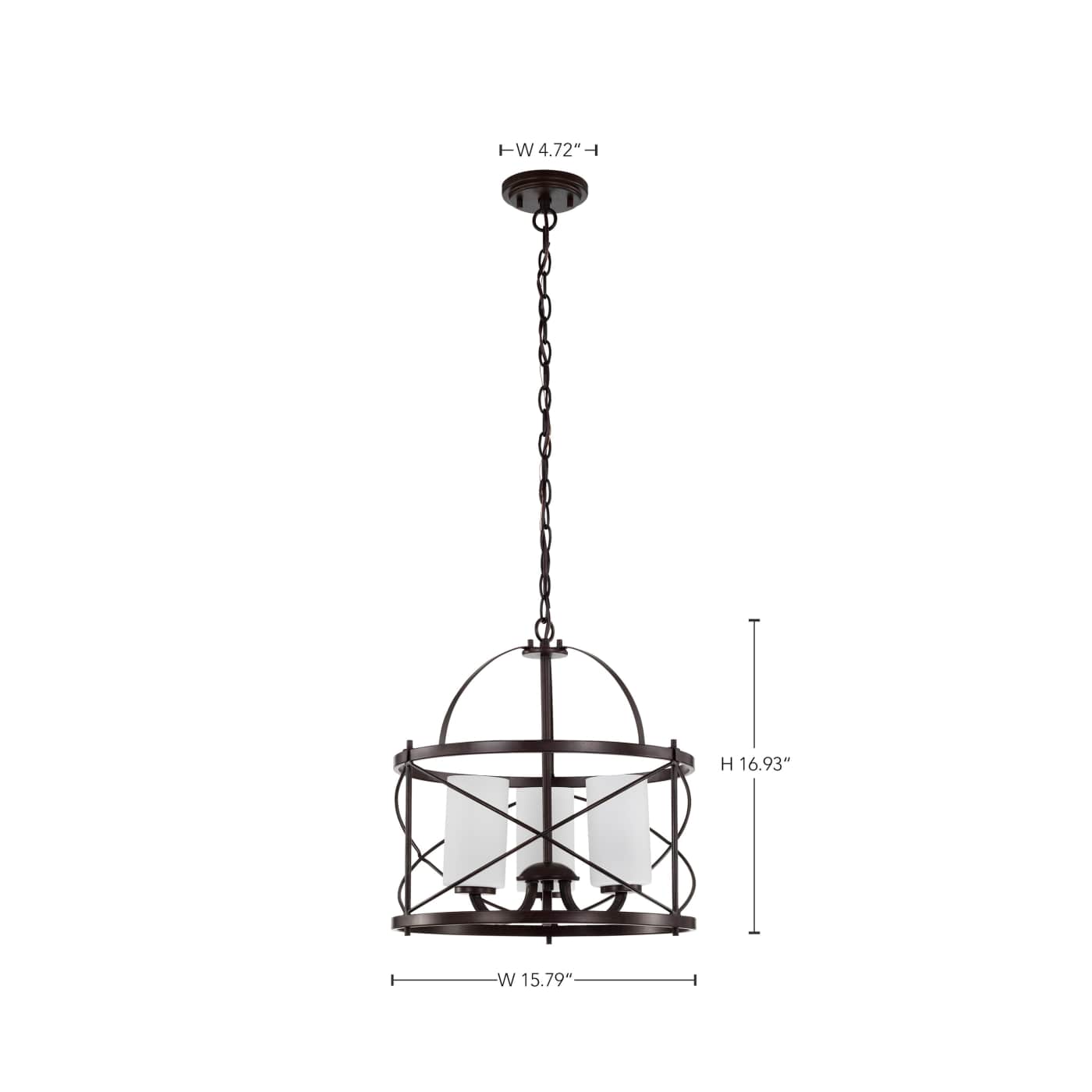 GINGER - 3 LT PENDANT - 60-5337