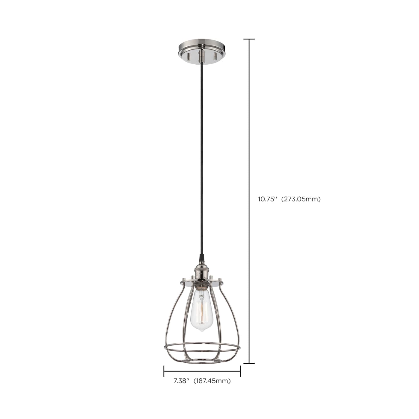 1 LT VINTAGE PENDANT - 60-5401