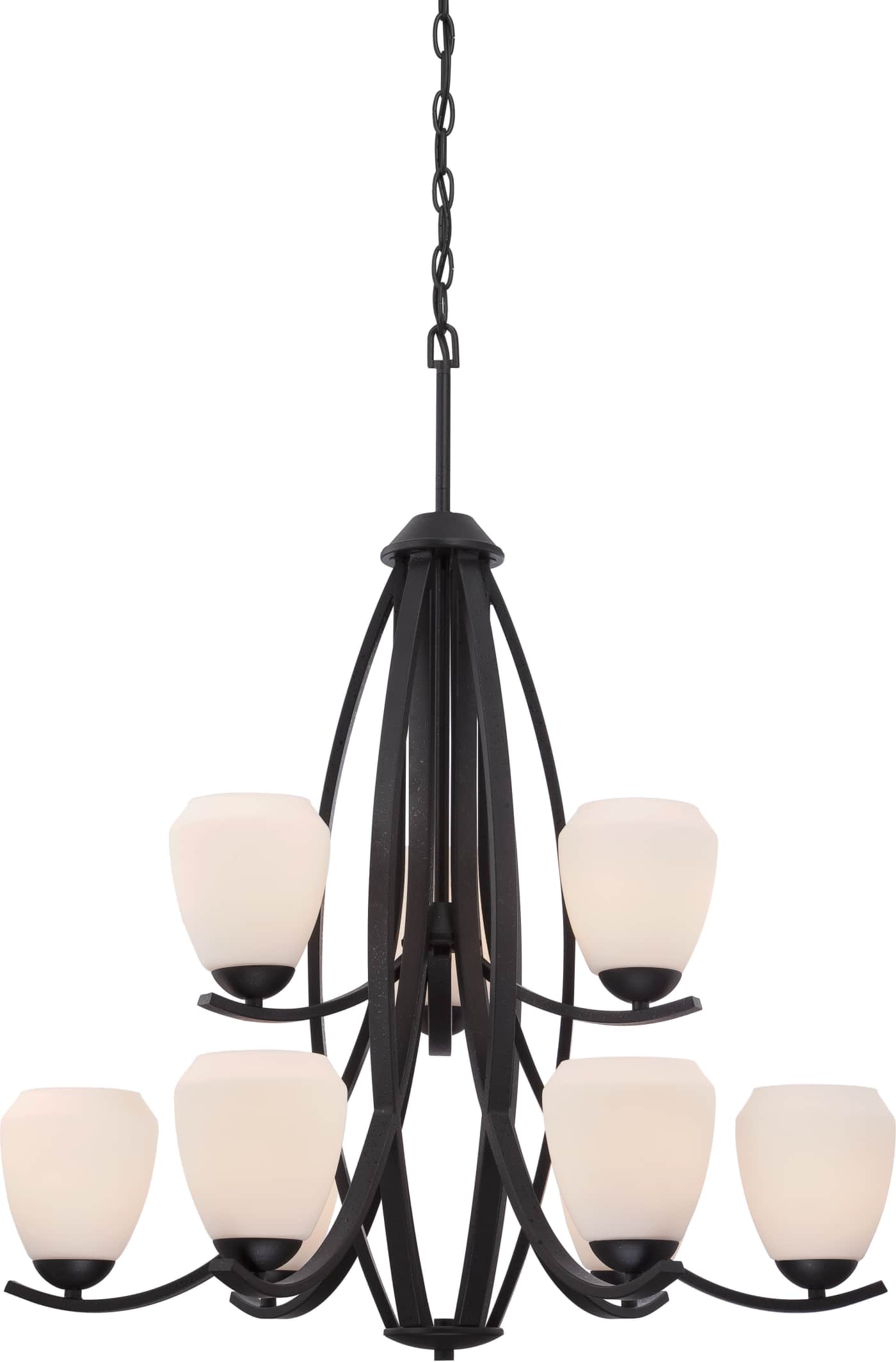 BALI 9 LT - 2 TIER CHANDELIER - 60-5469