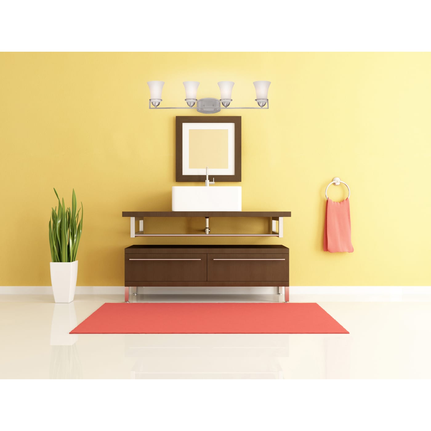 NEVAL - 4 LT VANITY FIXTURE - 60-5484