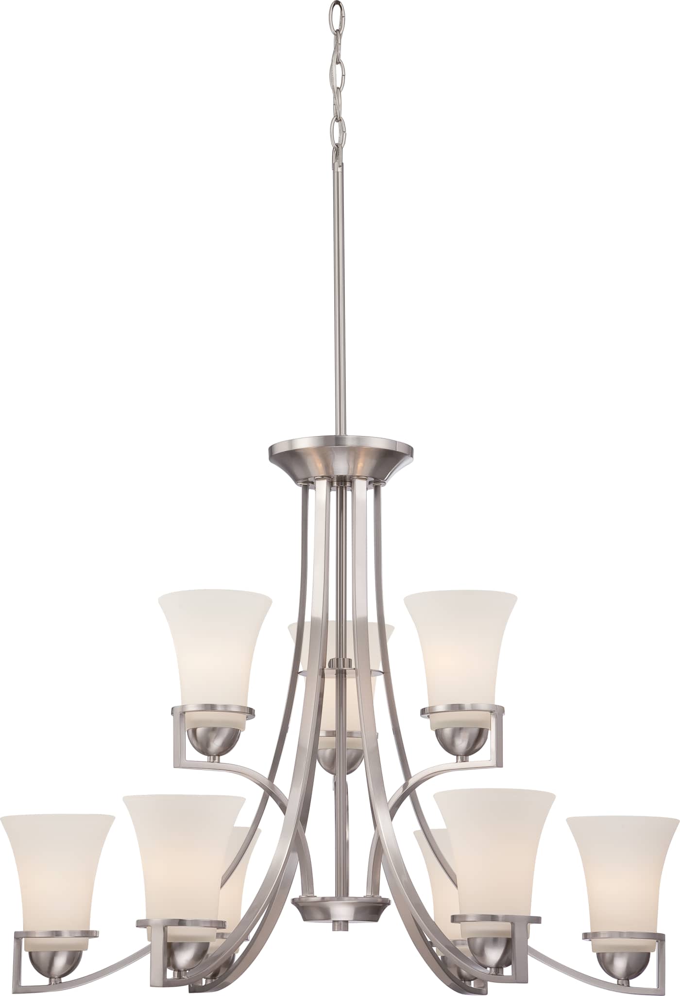 NEVAL 9 LT- 2 TIER CHANDELIER - 60-5489