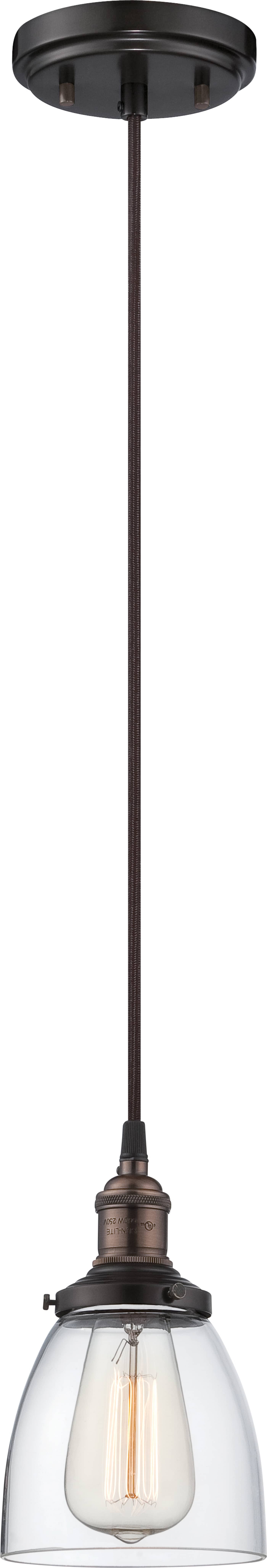 1 LT VINTAGE PENDANT - 60-5504