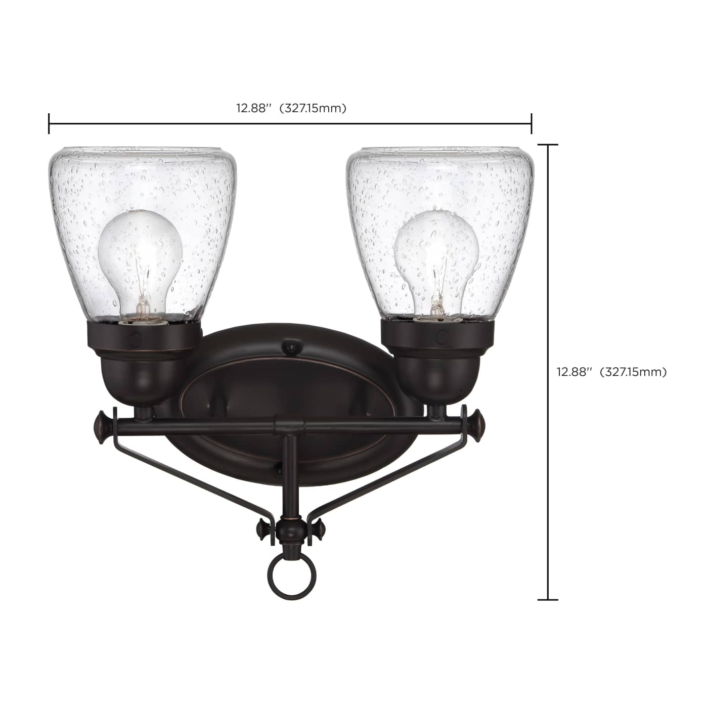 LAUREL - 2 LT VANITY FIXTURE - 60-5542