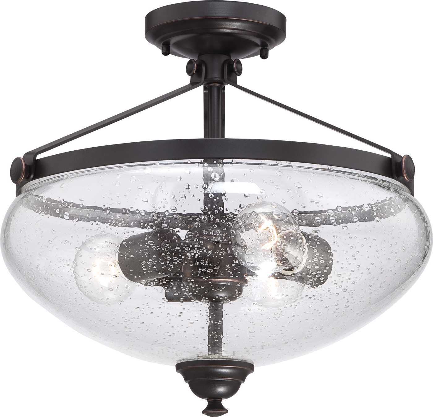 LAUREL - 3 LT SEMI FLUSH - 60-5544