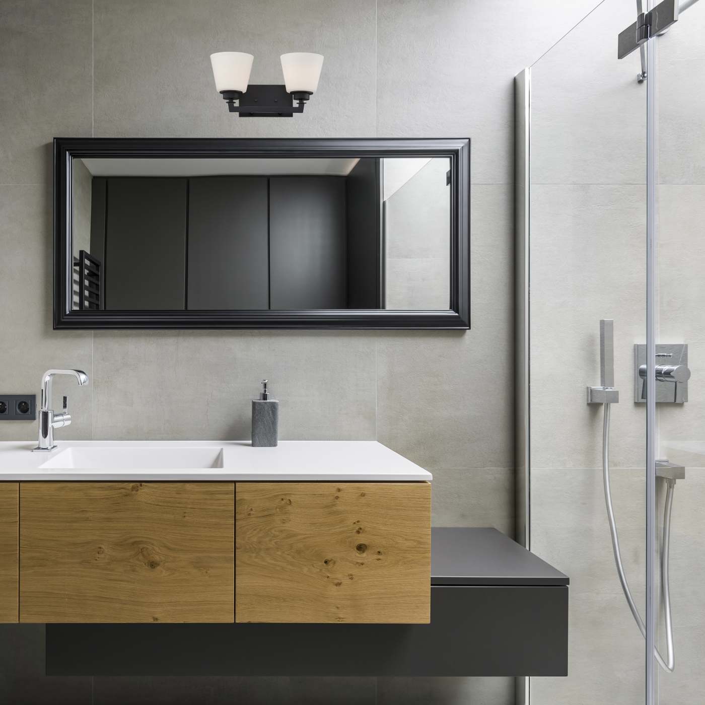 MOBILI - 2 LT VANITY FIXTURE - 60-5552