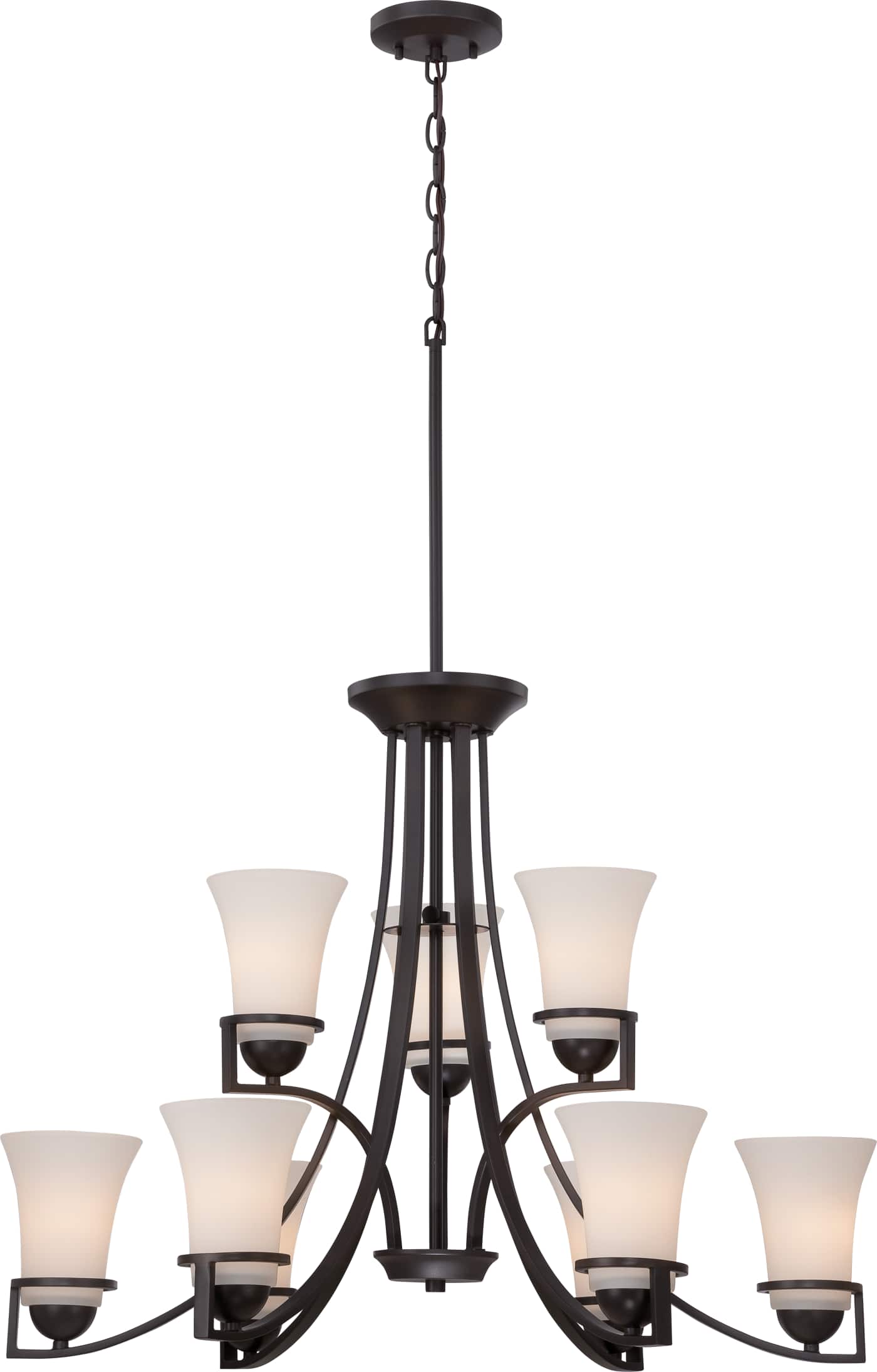 NEVAL 9 LT- 2 TIER CHANDELIER - 60-5589
