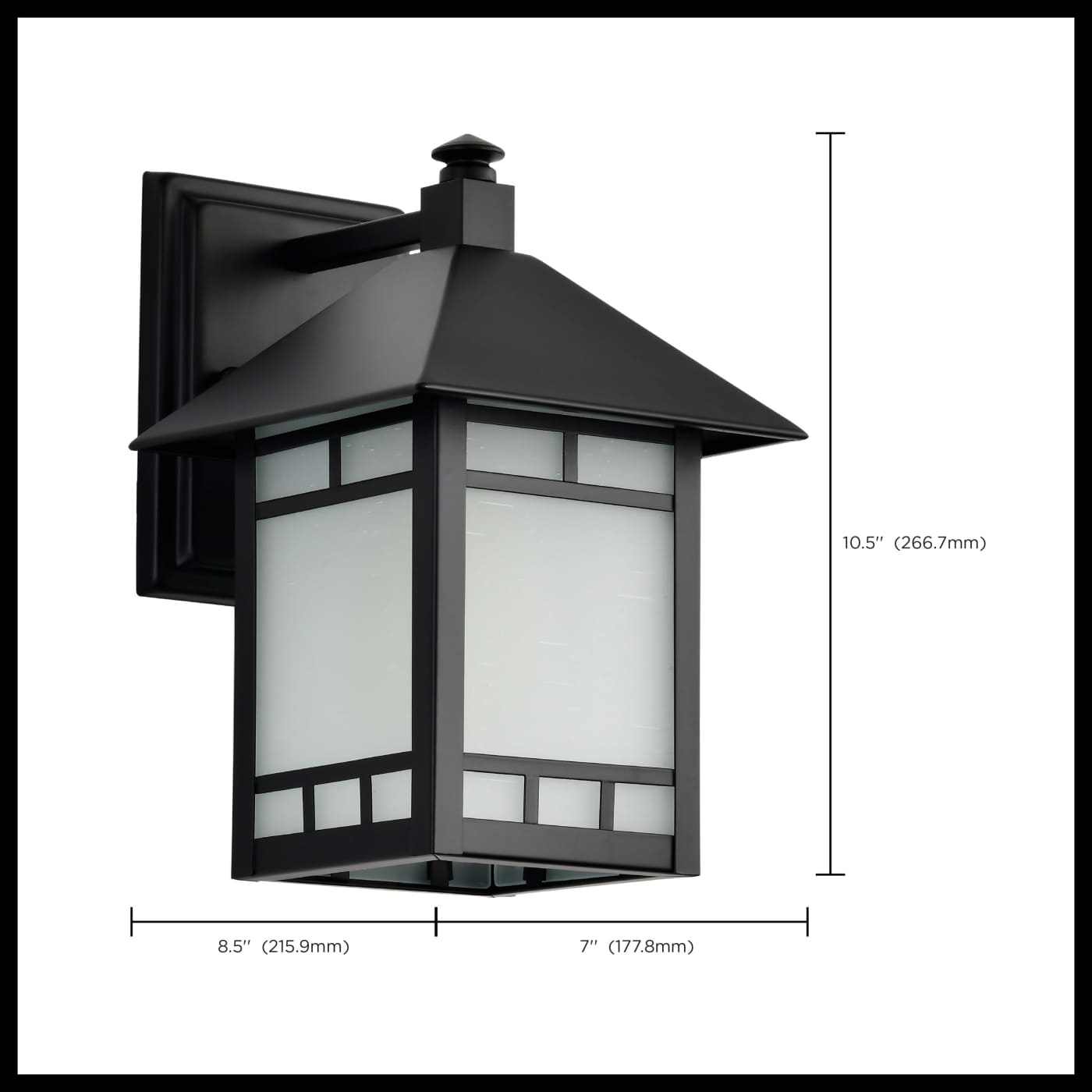 DREXEL 1 LT 7" OUTDOOR WALL - 60-5601
