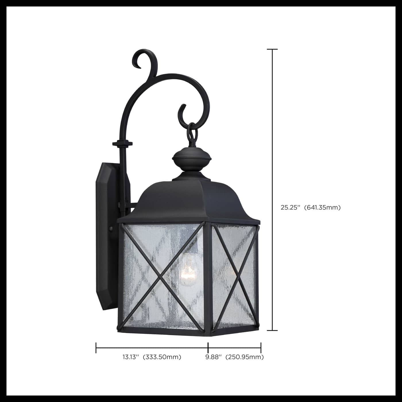 WINGATE 1 LT 8" OUTDOOR WALL - 60-5622