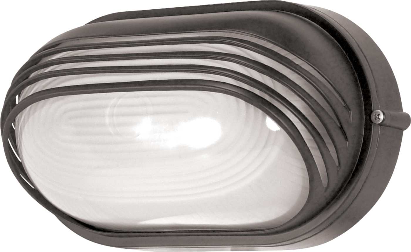 ES-1 LT 10" OVAL HOOD BLK HEAD - 60-567