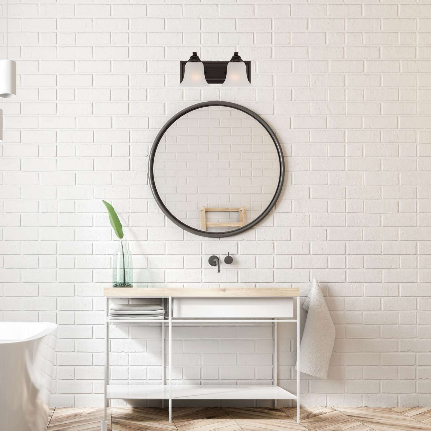 ELIZABETH 2 LT VANITY FIXTURE - 60-5692