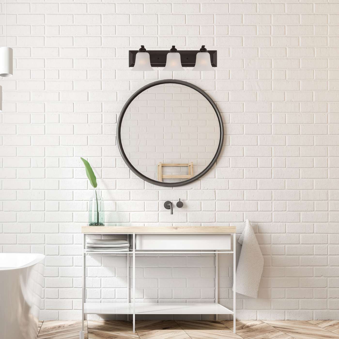 ELIZABETH 3 LT VANITY FIXTURE - 60-5693