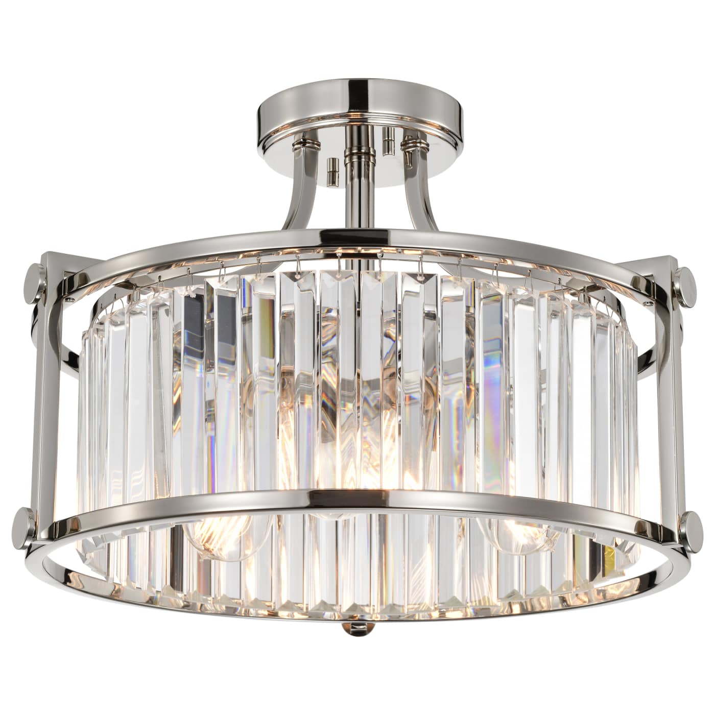 KRYS 3 LIGHT SEMI FLUSH - 60-5763