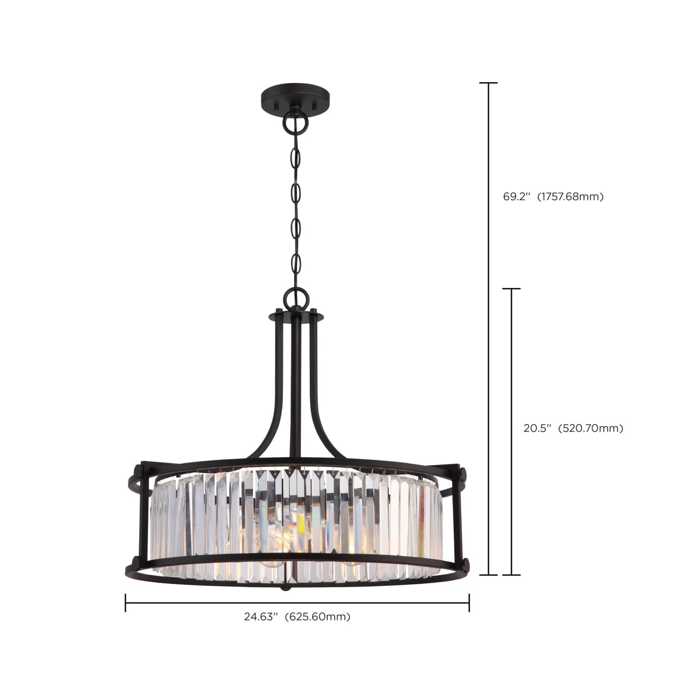 KRYS 4 LIGHT PENDANT - 60-5771
