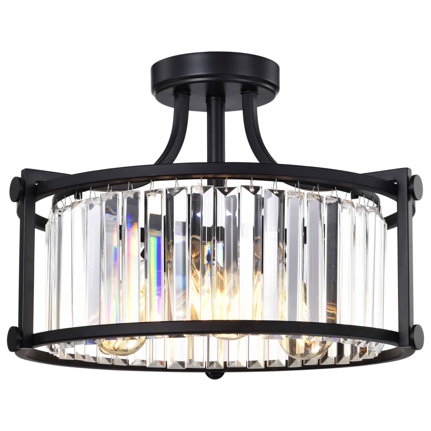 KRYS 3 LIGHT SEMI FLUSH - 60-5773