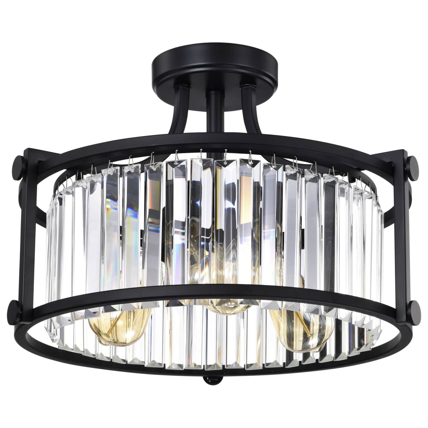 KRYS 3 LIGHT SEMI FLUSH - 60-5773