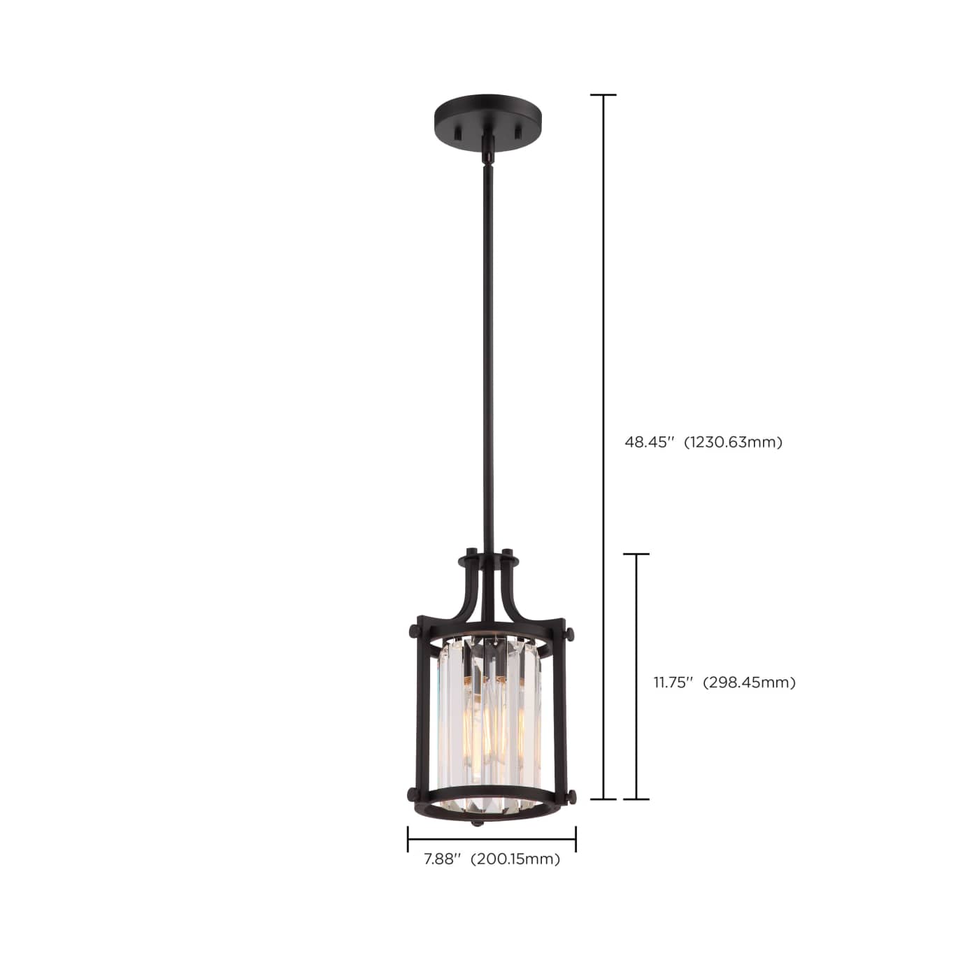 KRYS 1 LIGHT MINI PENDANT - 60-5774